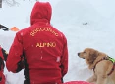 PIAMPRATO - Il cane Free salva due sciatori travolti dalla valanga