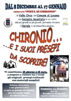 LOCANA - Record di presepi in borgata Chironio
