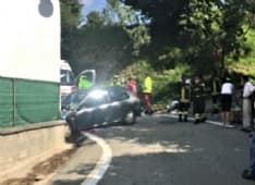 CASTELNUOVO NIGRA - A 89 anni si schianta contro una casa: nonnino in prognosi riservata al Cto