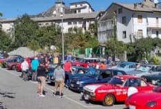 ALPETTE - Il ritorno della Cuorgnè-Alpette per auto d'epoca - FOTO