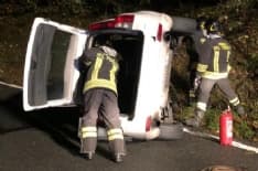 LESSOLO - Incidente stradale sulla Sp 68: auto finisce su un fianco