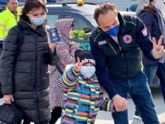 CASELLE - Salvati altri nove bambini ucraini malati di tumore - FOTO