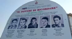 RIVAROLO CANAVESE - L'omaggio della città ai partigiani uccisi all'Argentera - FOTO e VIDEO