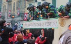 IVREA - Lo Storico Carnevale e la battaglia delle arance meglio di Viareggio e Venezia su Facebook