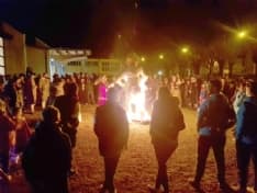 AGLIE' - Il rogo dell'Oloch ha concluso l'edizione 2018 del carnevale alladiese - FOTO e VIDEO