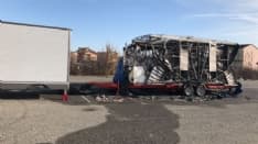 LEINI - Incendio sospetto devasta i camion delle giostre: indagini in corso da parte dei carabinieri