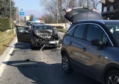 FELETTO - Incidente sulla 460: ferito pensionato di Rivarolo - FOTO