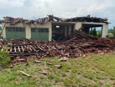 FAVRIA - Nubifragio, tre famiglie evacuate. Duemila metri quadri di serre completamente distrutte - FOTO