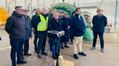 MAZZE' - Inaugurate le nuove paratie della centrale idroelettrica