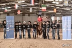 CUORGNE' - Il giovane Alessandro Vicari ai campionati Europei di Equitazione americana