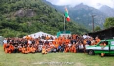 LOCANA - Super esercitazione in Canavese per il Corpo Volontari Aib del Piemonte - FOTO