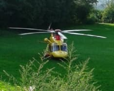 RIVAROLO - Ragazzino cade dalla moto: è grave al Cto