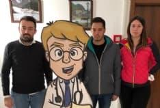 RONCO CANAVESE - Mancano i medici in montagna, il sindaco prende un dottore di cartone...