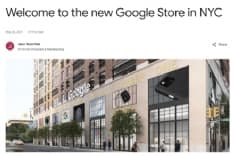 TECH - New York, il primo Google Store