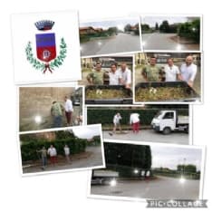 FAVRIA - Sindaco spazzino con i volontari: «Siamo senza cantonieri»