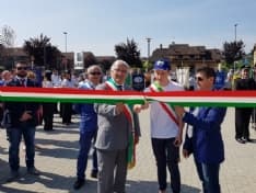 VOLPIANO - Piazza Italia inaugurata per la Festa della Repubblica
