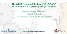 INCONTRIAMOCI - Al Castello di Parella l'incontro «Il Cervello e la Finanza»