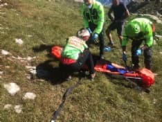 CERESOLE REALE - 57enne di Rivarolo infortunata ai laghi delle Losere: intervento del soccorso alpino