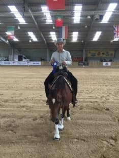 CUORGNE' - Il giovane Alessandro Vicari campione europeo di Ranch Riding