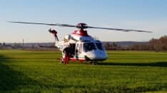 STRAMBINELLO - Incidente sul lavoro, operaio ferito da una mototroncatrice: trasportato in elicottero al Cto