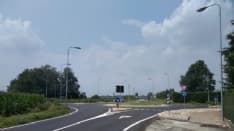 AGLIE' - Nuova rotonda sulla provinciale 41: conclusi i lavori