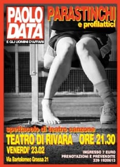 RIVARA - Paolo Data, cantautore di Forno Canavese, torna a teatro