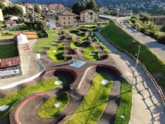 TAVAGNASCO PUMP TRACK - Un gioiellino turistico sportivo per amanti di bici, roller, skate o monopattino - FOTO