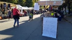 RIVAROLO CANAVESE - Vigilia di Natale di lotta: gli ambulanti del mercato scendono in piazza