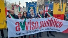 CHIVASSO - Amministratori in corteo a Milano contro la mafia