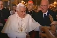 ADDIO AL PAPA - Joseph Ratzinger era cittadino onorario di Romano Canavese