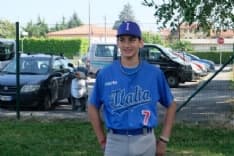 BASEBALL - Redclay Castellamonte in festa: Edoardo Zingarelli convocato in nazionale