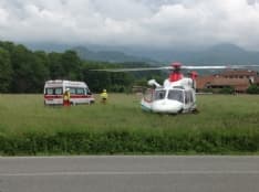CUORGNE' - Un uomo di Castellamonte precipita dalla parete di roccia