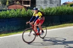 CASTELLAMONTE - Duecento giorni consecutivi in bici: l'impresa da guinness dei primati di Giuseppe Paolo Castorina - FOTO