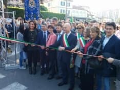 RIVAROLO - TAGLIO DEL NASTRO PER LA NUOVA FIERA DEL CANAVESE - FOTO e VIDEO