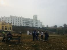 CUORGNE' - Torna a vivere l'area verde della Manifattura - FOTO A CONFRONTO