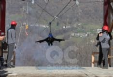 FRASSINETTO - INAUGURATO IL VOLO DELL'ARCOBALENO - FOTO e VIDEO