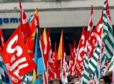 IVREA - Sciopero e corteo dei lavoratori Cic: 133 a rischio