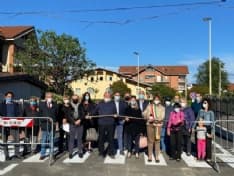 CIRIE' - Lavori finiti, inaugurato il nuovo tratto di via Borsellino