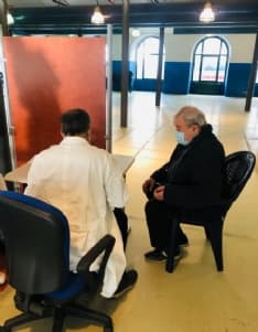 CUORGNE'-CASTELLAMONTE - Prima giornata di vaccini anti covid agli over 80: esultano i sindaci Pezzetto e Mazza