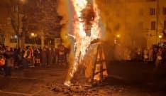 CASTELLAMONTE - Il rogo del Re Pignatun ha chiuso il carnevale 2023 - FOTO e VIDEO