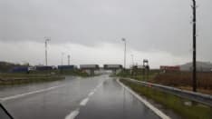 IVREA - Autostrada A5 chiusa per i mezzi pesanti diretti in Francia