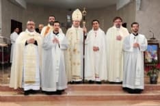 CASTELLAMONTE - Cerimonia tradizionale per il diacono maronita