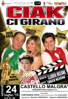 RIVAROLO - L'atteso «Ciak ci girano» chiude in bellezza la rassegna teatrale al Malgrà