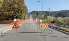 CUORGNE' - Lavori eterni sul vecchio ponte dell'Orco: rimarrà chiuso fino alla fine di maggio