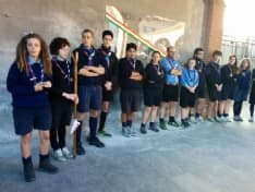 RIVAROLO - Scout e sindaco inaugurano il «Muro della legalità»