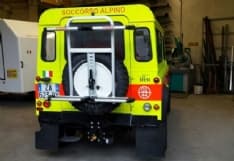 LOCANA - Taglio del nastro per il mezzo del soccorso alpino - FOTO