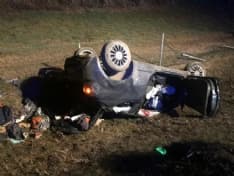 AUTOSTRADA A5 - Tornano dal carnevale di Ivrea e si schiantano