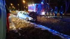 SAN PONSO - Incidente stradale di fronte all'agraria - VIDEO
