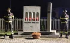 RIVAROLO CANAVESE - Vigili del fuoco volontari muoiono in servizio: dopo 64 anni il ricordo è sempre vivo - FOTO e VIDEO