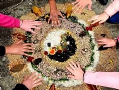 MONTANARO-FOGLIZZO - «Bio Mandala» degli studenti per la Giornata della Terra